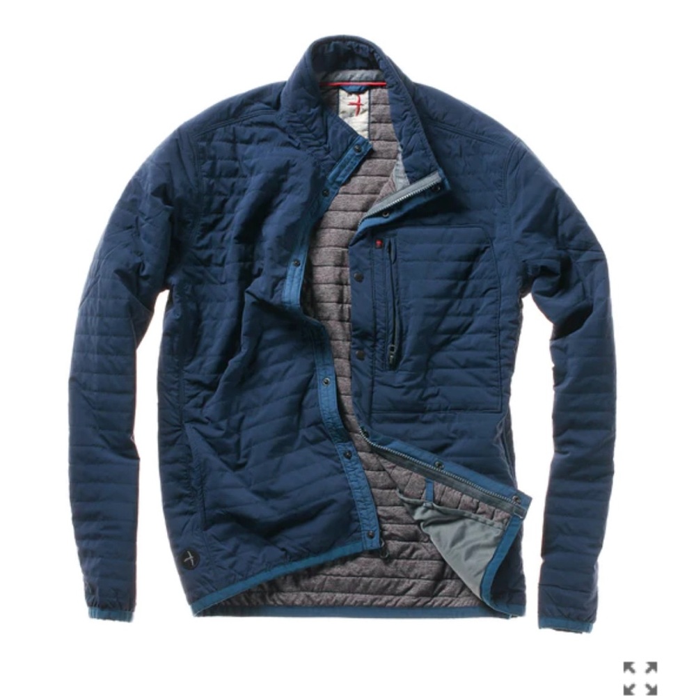 Relwen Windzip Jacket.  Bright Blue.  Size M.